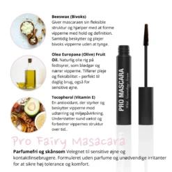 Lantz Cph Pro Mascara Fairy 7 Ml - Black -Makeup Revolution Salgsbutik lantz cph pro mascara fairy black 7 ml 1751367418