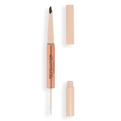 Makeup Revolution Fluffy Brow Filter Duo 1 Ml - Dark Brown