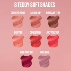 Maybelline Superstay Teddy Tint Lipstick 5 Ml - 50 Wild At Heart -Makeup Revolution Salgsbutik maybelline superstay teddy tint lipstick 5 ml 50 wild at heart 1756369897